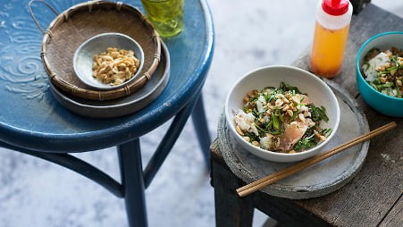 Luke Nguyen’s Spanner crab salad - Fraser Isle Spanner Crab